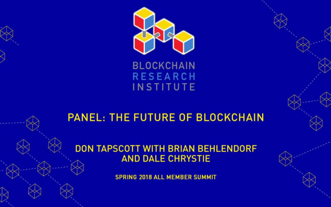 Webinar: The Future of Blockchain Panel – Summit 2018