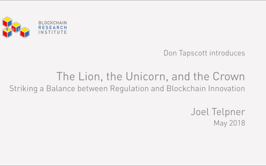 Regulation: The Lion, The Unicorn, And The Crown