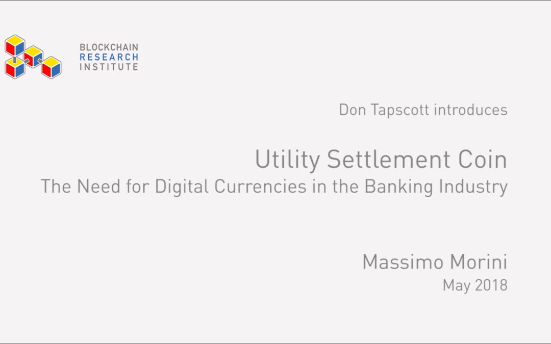 Utility Settlement Coin