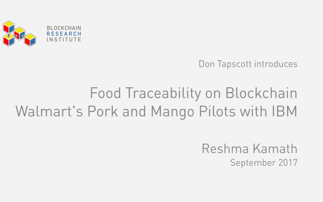 Food Traceability on Blockchain