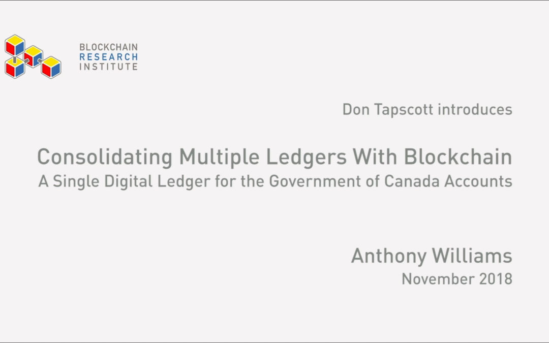 Consolidating Multiple Ledgers with Blockchain