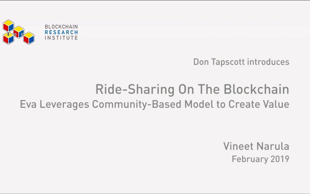 Ride-Sharing on the Blockchain