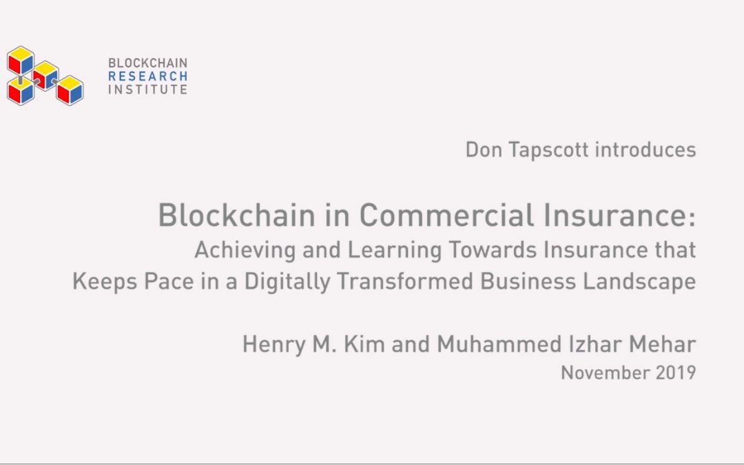 Blockchain In Commercial Insurance