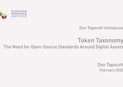 Token Taxonomy: The Need for Open-Source Standards Around Digital Assets