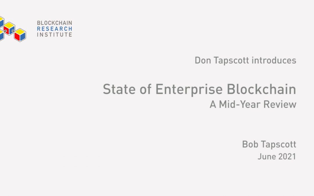 State of Enterprise Blockchain: A Mid-Year Review