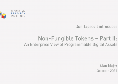 Non-Fungible Tokens – Part II: An Enterprise View of Programmable Digital Assets