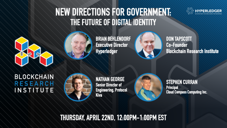 New Directions for Government: The Future of Digital Identity