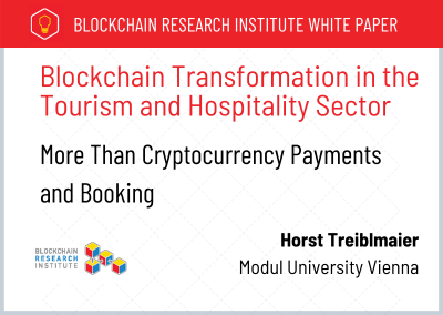 Blockchain Transformation in the Tourism and Hospitality Sector